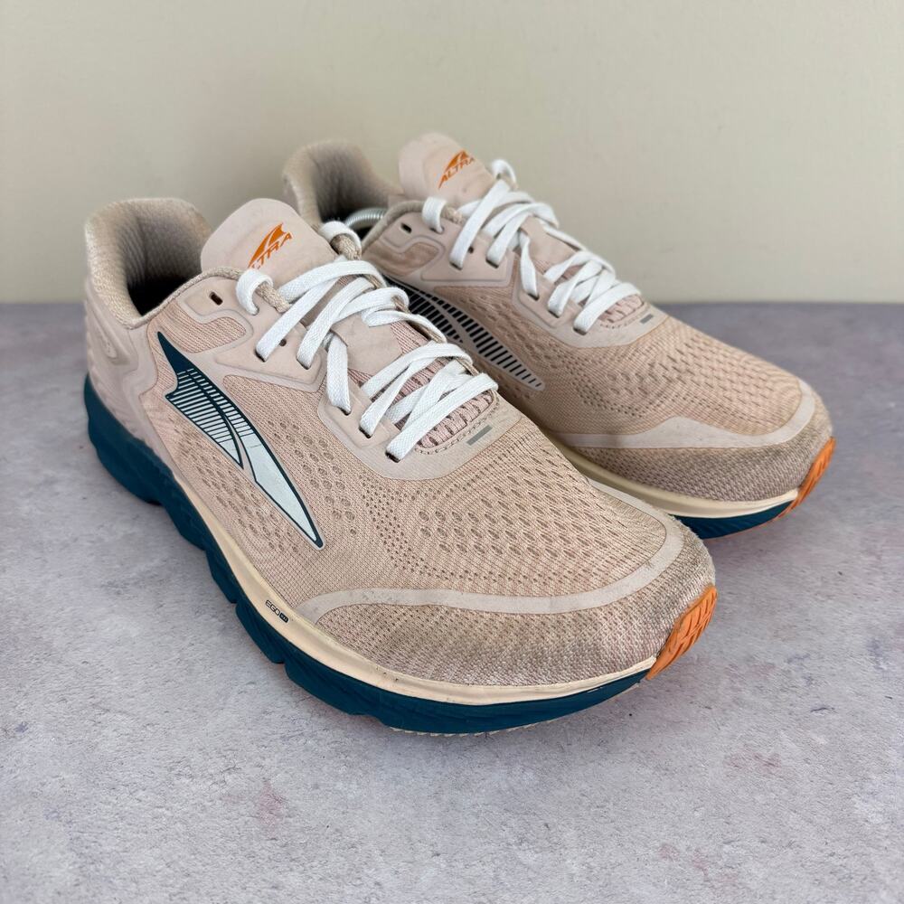 ALTRA Shoes Women's Size 10 Torin 5 Road Running Sneakers Peach Tan READ